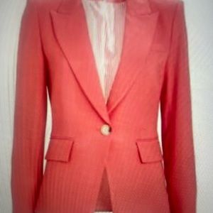 Veronica Beard Danielle Dickey jacket in melon …